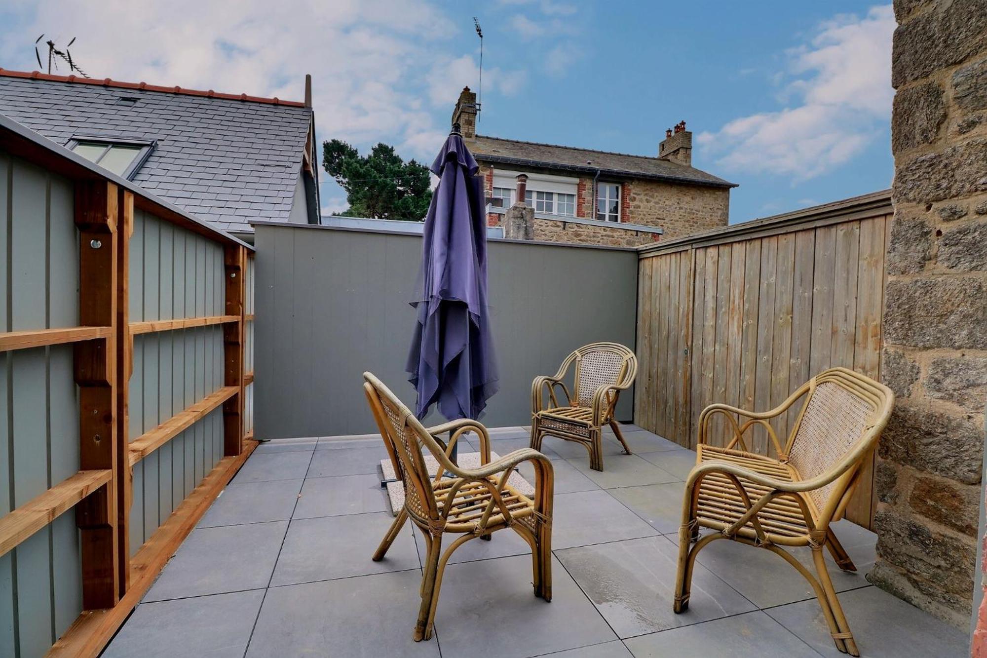 Les Mots Bleus Apartment Dinard Exterior foto