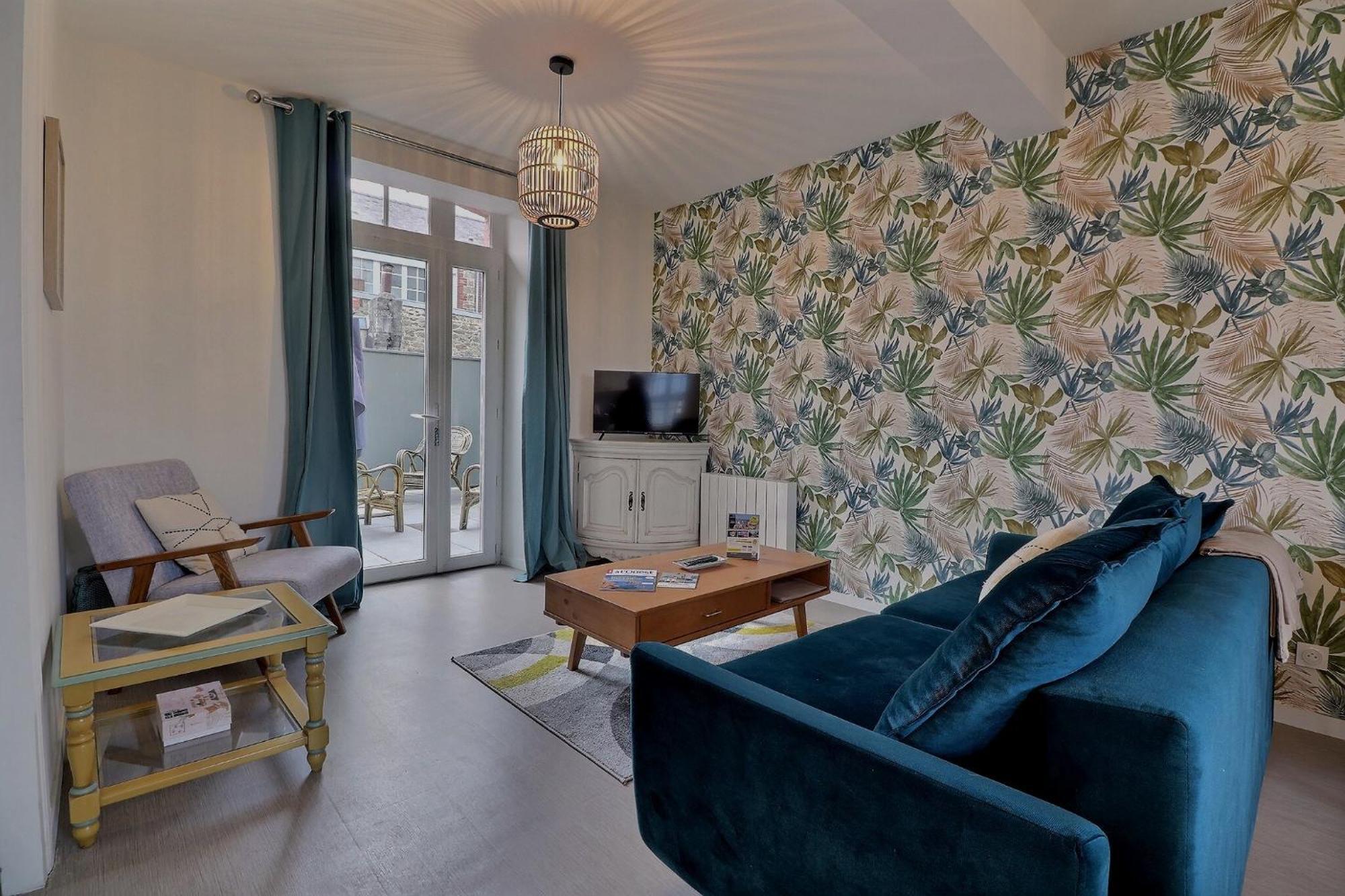 Les Mots Bleus Apartment Dinard Exterior foto